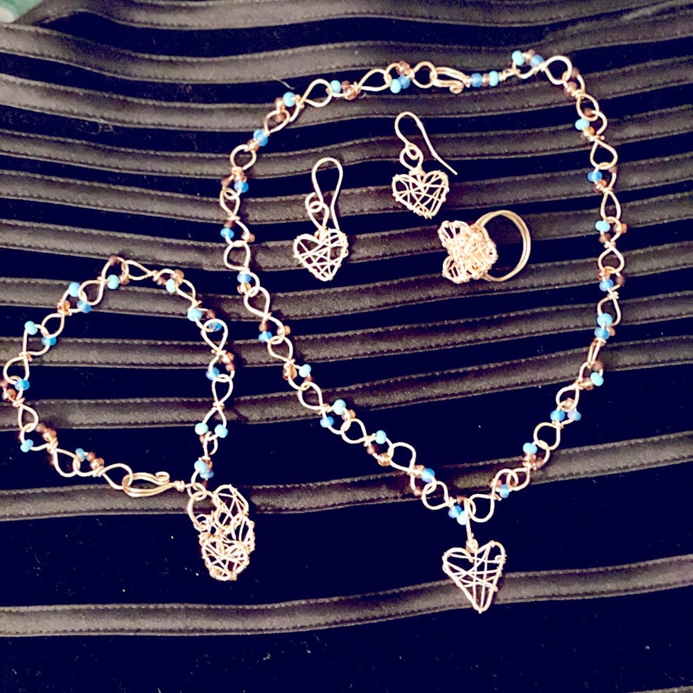 Beautiful set of jewelry